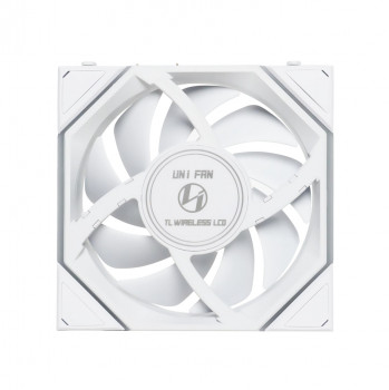 Lian Li UNI FAN REVERSE TL WIRELESS LCD 3x120mm Beyaz Kasa Fanı (G99.12RTLLCD1W3W.00)